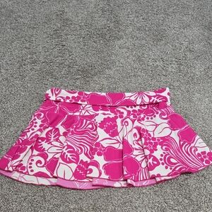 Victoria's Secret Pink Floral Mini Skirt